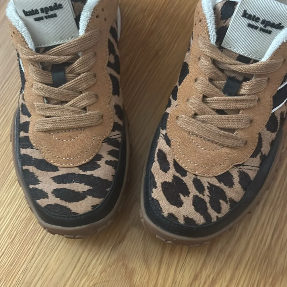 “K as in Kate” Kate spade ♠️ leopard calf hair sneakers